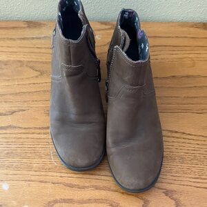 Brown Teva Ankle Boots